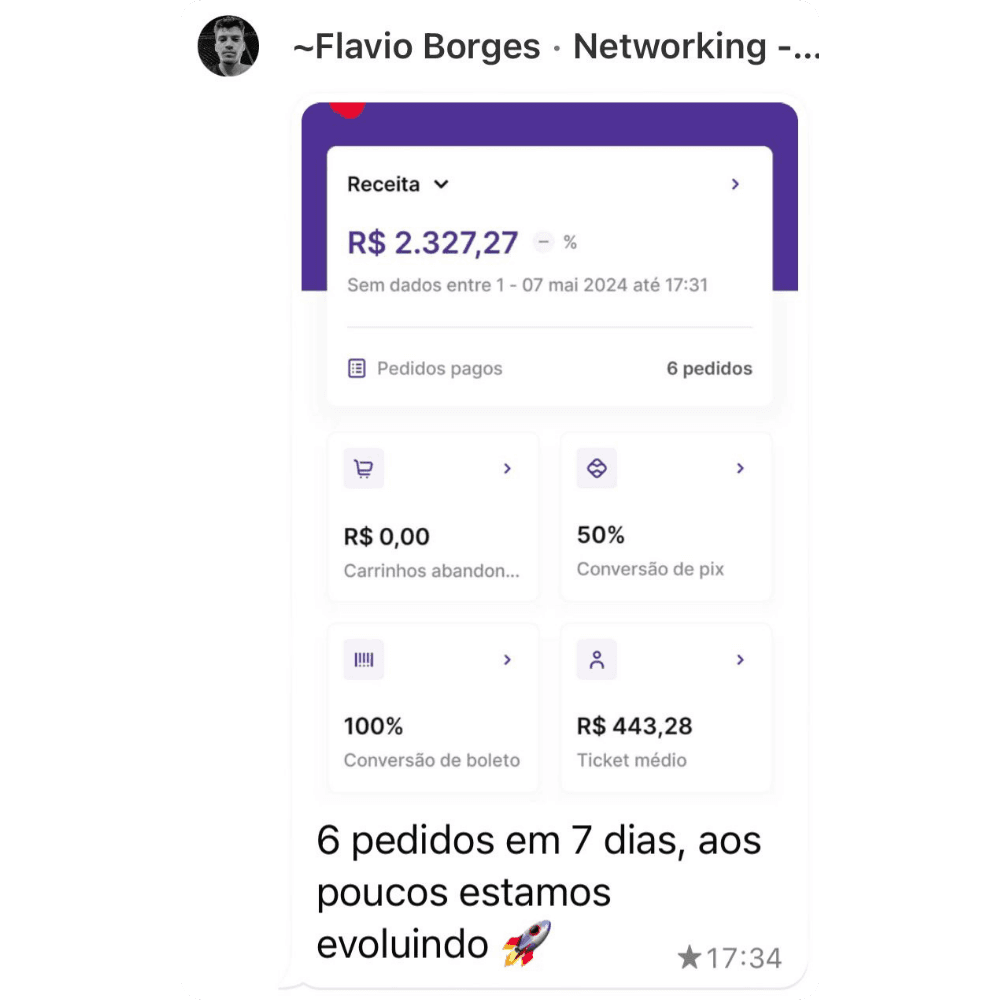 Resultado de aluno 5