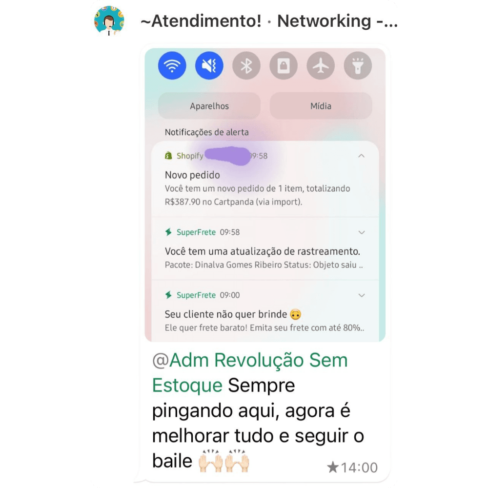 Resultado de aluno 7
